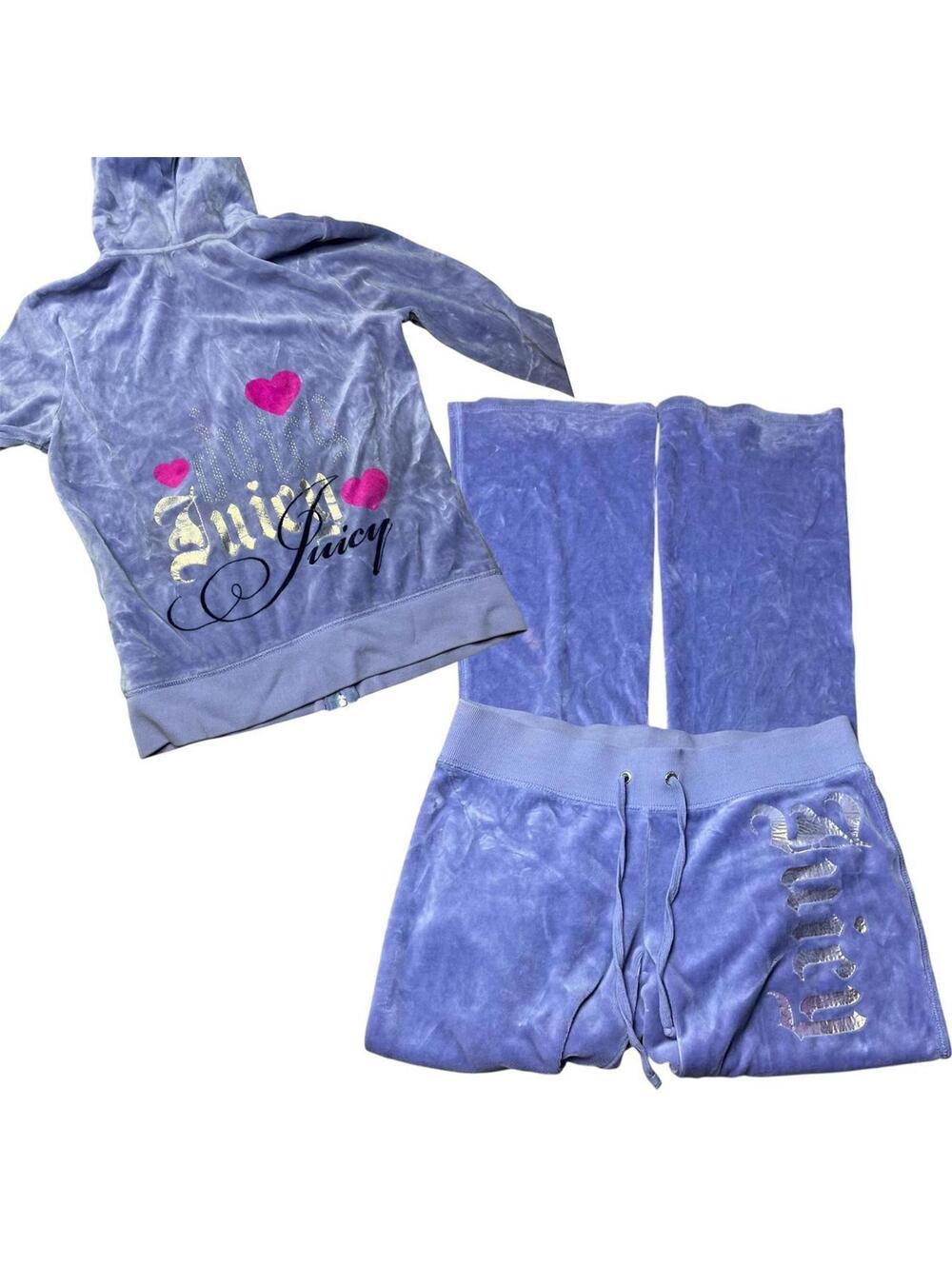 y2k Juicy couture purple track suit